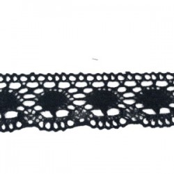 Kopanaki Dantel En 5 Cm Badem Model Siyah 5 Metre Kopanaki Dantel En 5 Cm Badem Model Siyah 5 Metre