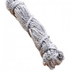 Kordon İp 5 Mm Gümüş Kordon İp 5 Mm Gümüş