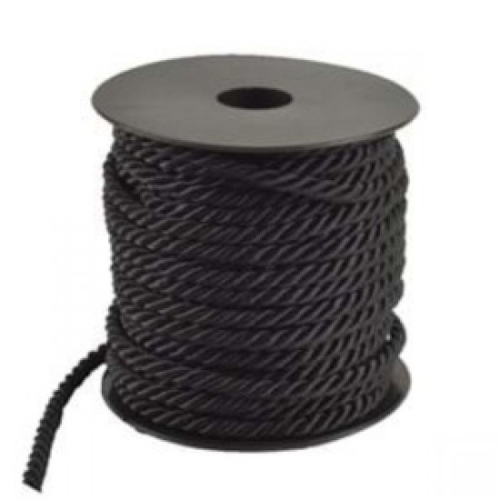 Kordon İp 5 Mm Siyah