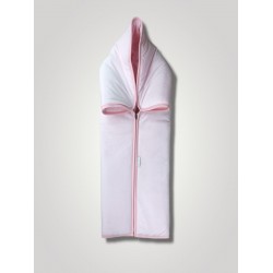 Yenidoğan Düz Renk Fermuarlı Kadife Kumaş Kız Bebek Battaniyesi Yenidoğan Düz Renk Fermuarlı Kadife Kumaş Kız Bebek Battaniyesi