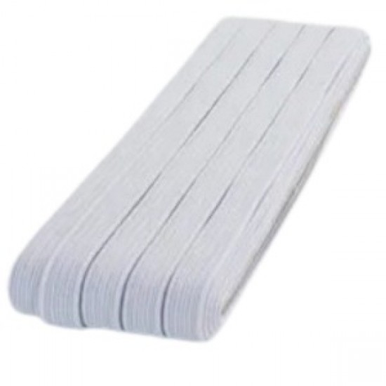 Lastik En 0,5 Cm 10 Metre Beyaz