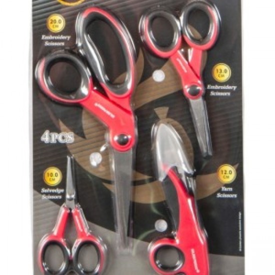 Makas Seti Dörtlü (renk Stok Durumuna Göre)