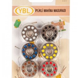 Makine Masurası İplikli Renkli 6lı Makine Masurası İplikli Renkli 6lı