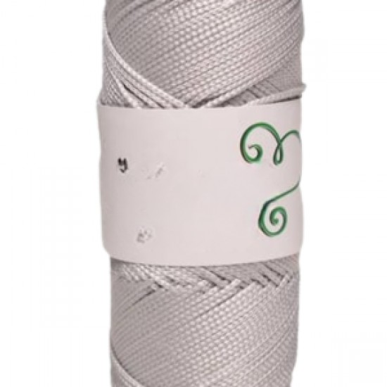 Makrome İpi 3mm Polyester Gri