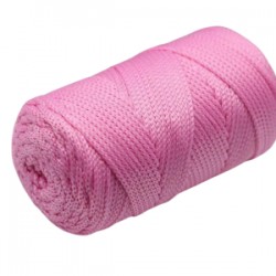 Makrome İpi 3mm Polyester Pembe Makrome İpi 3mm Polyester Pembe