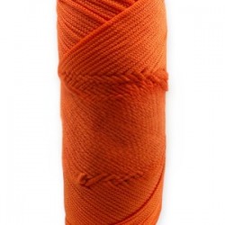 Makrome İpi 3mm Polyester Turuncu Simli Makrome İpi 3mm Polyester Turuncu Simli