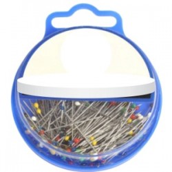 Mineli Başlı Nikel Kaplama İğne Mineli Başlı Nikel Kaplama İğne