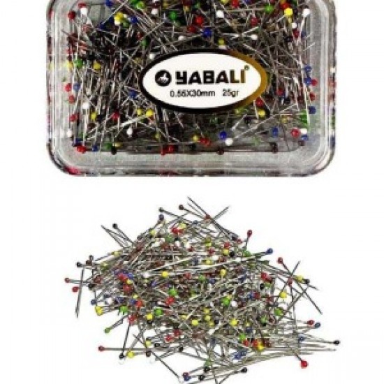 Minelli İğne Renkli Kutuda 25 Gr