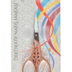 Nakış Makası Dekoratif Açık Bakır Kelebek Ybl-403 Model 20 Nakış Makası Dekoratif Açık Bakır Kelebek Ybl-403 Model 20