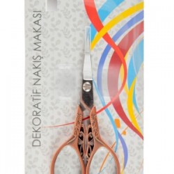 Nakış Makası Dekoratif Bakır Kelebek Ybl-403 Model 18 Nakış Makası Dekoratif Bakır Kelebek Ybl-403 Model 18