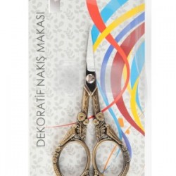 Nakış Makası Dekoratif Eskitme Kuş Ybl-403 Model 24 Nakış Makası Dekoratif Eskitme Kuş Ybl-403 Model 24