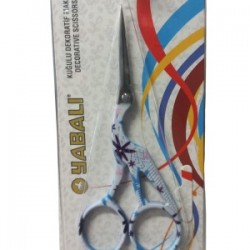 Nakış Makası Kuğulu Dekoratif Makas Mavi Ybl-047 Model 9 Nakış Makası Kuğulu Dekoratif Makas Mavi Ybl-047 Model 9