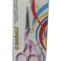 Nakış Makası Kuğulu Dekoratif Makas Pembe Ybl-046 Model 8 Nakış Makası Kuğulu Dekoratif Makas Pembe Ybl-046 Model 8