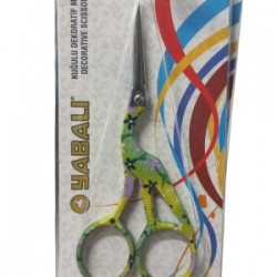 Nakış Makası Kuğulu Dekoratif Makas Yeşil Ybl-048 Model 6 Nakış Makası Kuğulu Dekoratif Makas Yeşil Ybl-048 Model 6