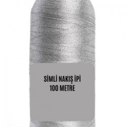 Nakış Simi 100 Metre Gümüş Nakış Simi 100 Metre Gümüş
