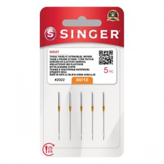 Overlok İğnesi 12 Numara (5li Blıster)