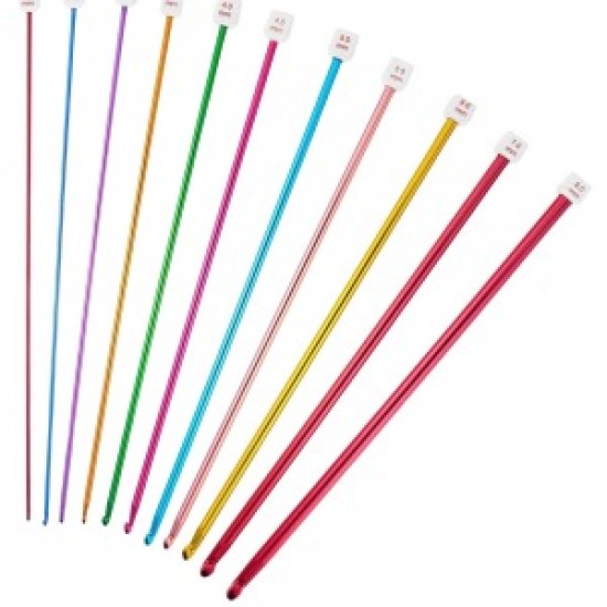 Örgü Tığ Metalize 25 Cm  2 Numara