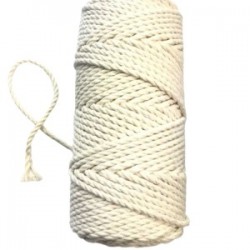 Pamuk Büklüm 3 Mm İp Krem Pamuk Büklüm 3 Mm İp Krem