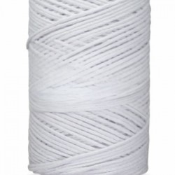 Pamuk Makrome 2 Mm Beyaz