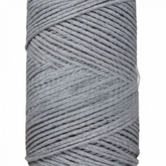 Pamuk Makrome 2 Mm Gri