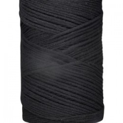 Pamuk Makrome 2 Mm Siyah