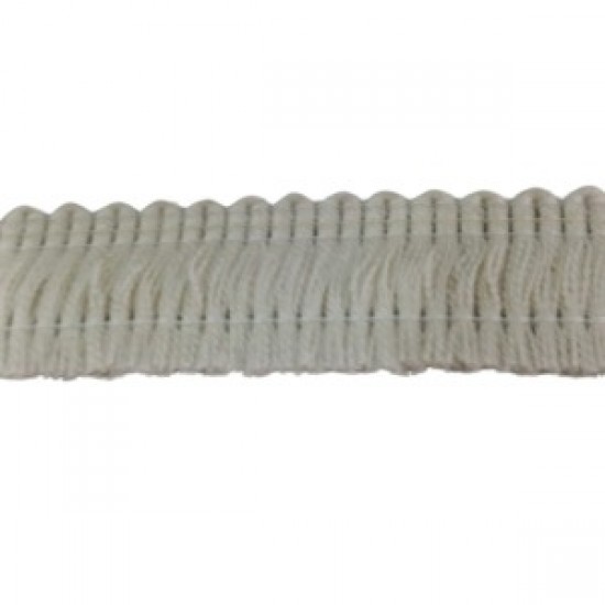 Pamuk Püskül Şerit En 3 Cm Krem 10 Metre