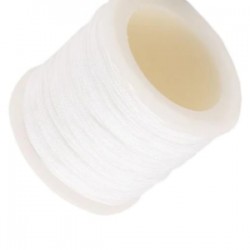 Paraşüt İpi, Bileklik-kolye Örgü İpi 1 Mm 50 Metre Beyaz Paraşüt İpi, Bileklik-kolye Örgü İpi 1 Mm 50 Metre Beyaz