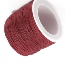 Paraşüt İpi, Bileklik-kolye Örgü İpi 1 Mm 50 Metre Bordo Paraşüt İpi, Bileklik-kolye Örgü İpi 1 Mm 50 Metre Bordo