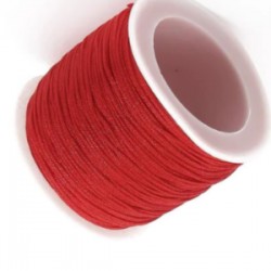 Paraşüt İpi, Bileklik-kolye Örgü İpi 1 Mm 50 Metre Kırmızı Paraşüt İpi, Bileklik-kolye Örgü İpi 1 Mm 50 Metre Kırmızı