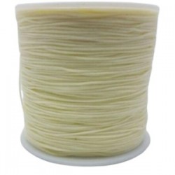 Paraşüt İpi, Bileklik-kolye Örgü İpi 1 Mm 50 Metre Krem Paraşüt İpi, Bileklik-kolye Örgü İpi 1 Mm 50 Metre Krem