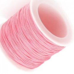 Paraşüt İpi, Bileklik-kolye Örgü İpi 1 Mm 50 Metre Pembe Paraşüt İpi, Bileklik-kolye Örgü İpi 1 Mm 50 Metre Pembe