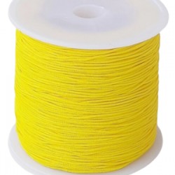Paraşüt İpi, Bileklik-kolye Örgü İpi 1 Mm 50 Metre Sarı Paraşüt İpi, Bileklik-kolye Örgü İpi 1 Mm 50 Metre Sarı