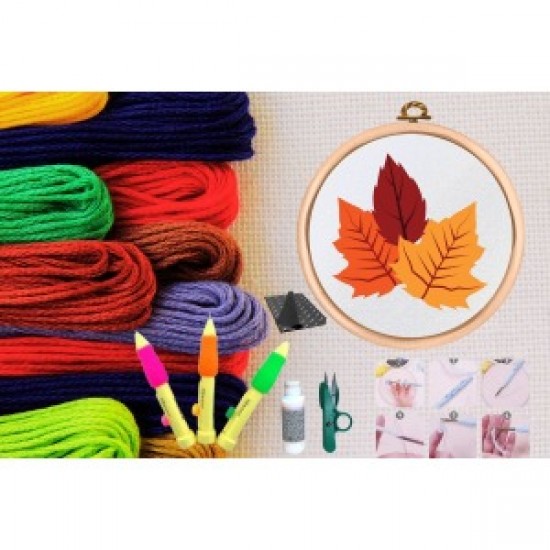 Punch Seti Nakış Seti Kasnaklı Kendin Yap Seti Seri 11