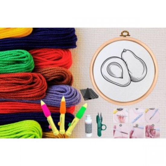 Punch Seti Nakış Seti Kasnaklı Kendin Yap Seti Seri 150