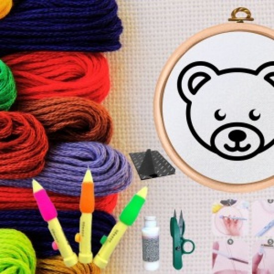 Punch Seti Nakış Seti Kasnaklı Kendin Yap Seti Seri 60