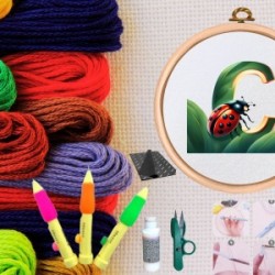 Punch Seti Nakış Seti Kasnaklı Kendin Yap Seti Seri 61 Punch Seti Nakış Seti Kasnaklı Kendin Yap Seti Seri 61