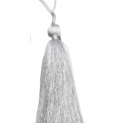 Püskül Tekli 10 Cm 1 Adet Beyaz Püskül Tekli 10 Cm 1 Adet Beyaz