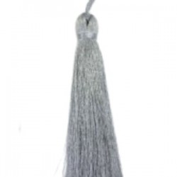 Püskül Tekli 10 Cm 1 Adet Gümüş Püskül Tekli 10 Cm 1 Adet Gümüş