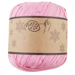 Rafya İp 50 Gr Pembe Rafya İp 50 Gr Pembe