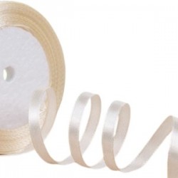 Saten Kurdele 1 Cm 10 Metre Ekru Saten Kurdele 1 Cm 10 Metre Ekru