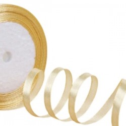 Saten Kurdele 2 Cm 10 Metre Koyu Bej Saten Kurdele 2 Cm 10 Metre Koyu Bej