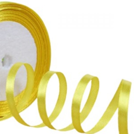 Saten Kurdele 3 Cm 10 Metre Sarı