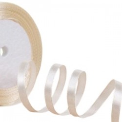 Saten Kurdele 3 Mm Krem 2 Metre Saten Kurdele 3 Mm Krem 2 Metre