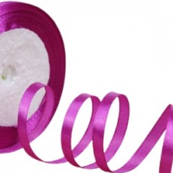 Saten Kurdele 6 Mm Fuşya 5 Metre Saten Kurdele 6 Mm Fuşya 5 Metre