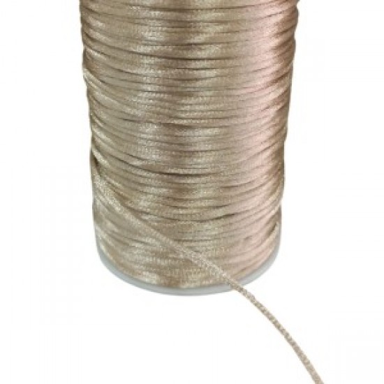 Sıçan Kuyruğu İp Floş 0,5 Mm Bej 10 Metre