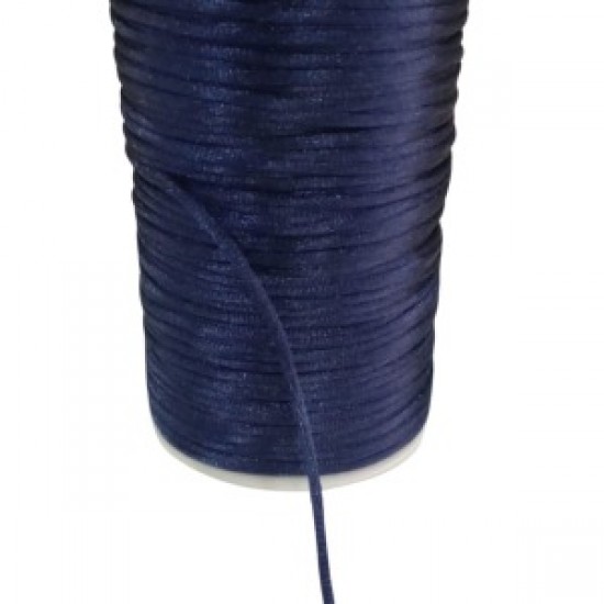 Sıçan Kuyruğu İp Floş 0,5 Mm Lacivert 1 Metre