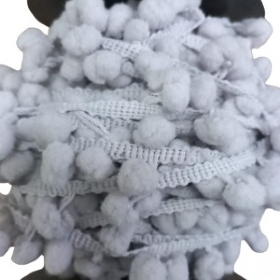 Sıralı Ponpon 1 Metre Yeşil