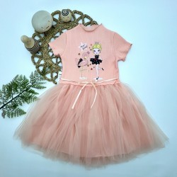 5-6-7 Yaş Flamingo Balerin Kız Baskılı Kurdela Kuşaklı Astarlı Kız Çocuk Tütü Elbise 5-6-7 Yaş Flamingo Balerin Kız Baskılı Kurdela Kuşaklı Astarlı Kız Çocuk Tütü Elbise