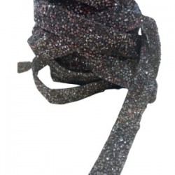 Silikonlu Yapıştırma Taş 1 Cm Siyah 5 Metre Silikonlu Yapıştırma Taş 1 Cm Siyah 5 Metre