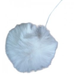 Şapka Ponponu Beyaz Şapka Ponponu Beyaz